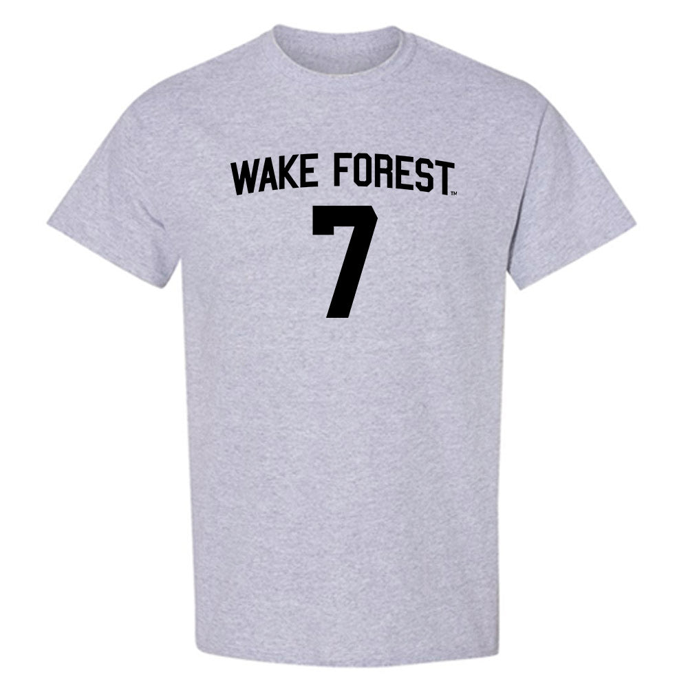 Wake Forest - NCAA Baseball : Blake Schaaf - Generic Shersey T-Shirt-0