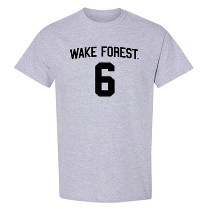 Wake Forest - NCAA Baseball : Will Holden - Generic Shersey T-Shirt-0