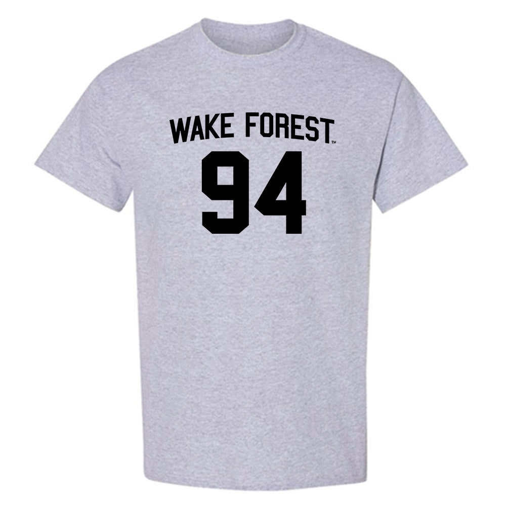 Wake Forest - NCAA Football : Zach Lohavichan - Generic Shersey T-Shirt-0