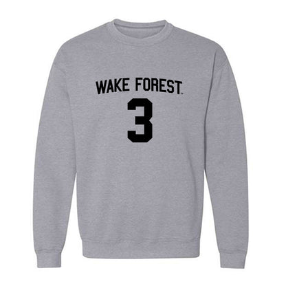 Wake Forest - NCAA Football : Gio Lopez - Generic Shersey Crewneck Sweatshirt-0
