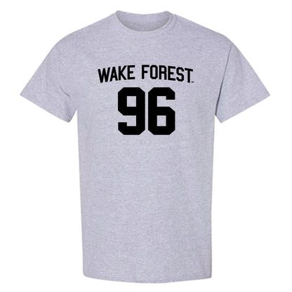 Wake Forest - NCAA Football : Cooper Long - Generic Shersey T-Shirt-0
