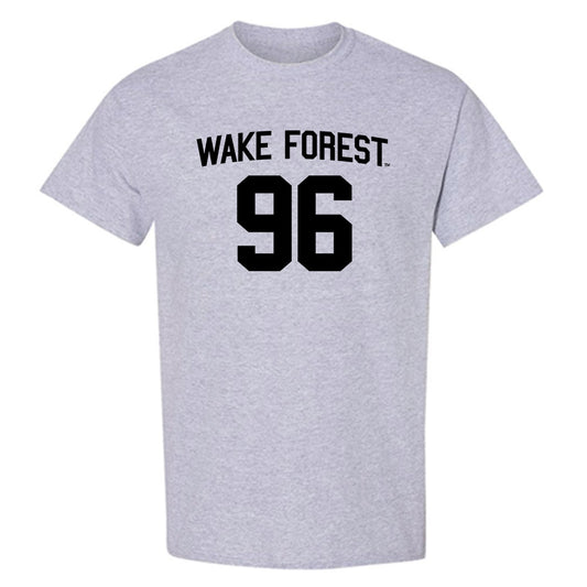 Wake Forest - NCAA Football : Cooper Long - Generic Shersey T-Shirt-0