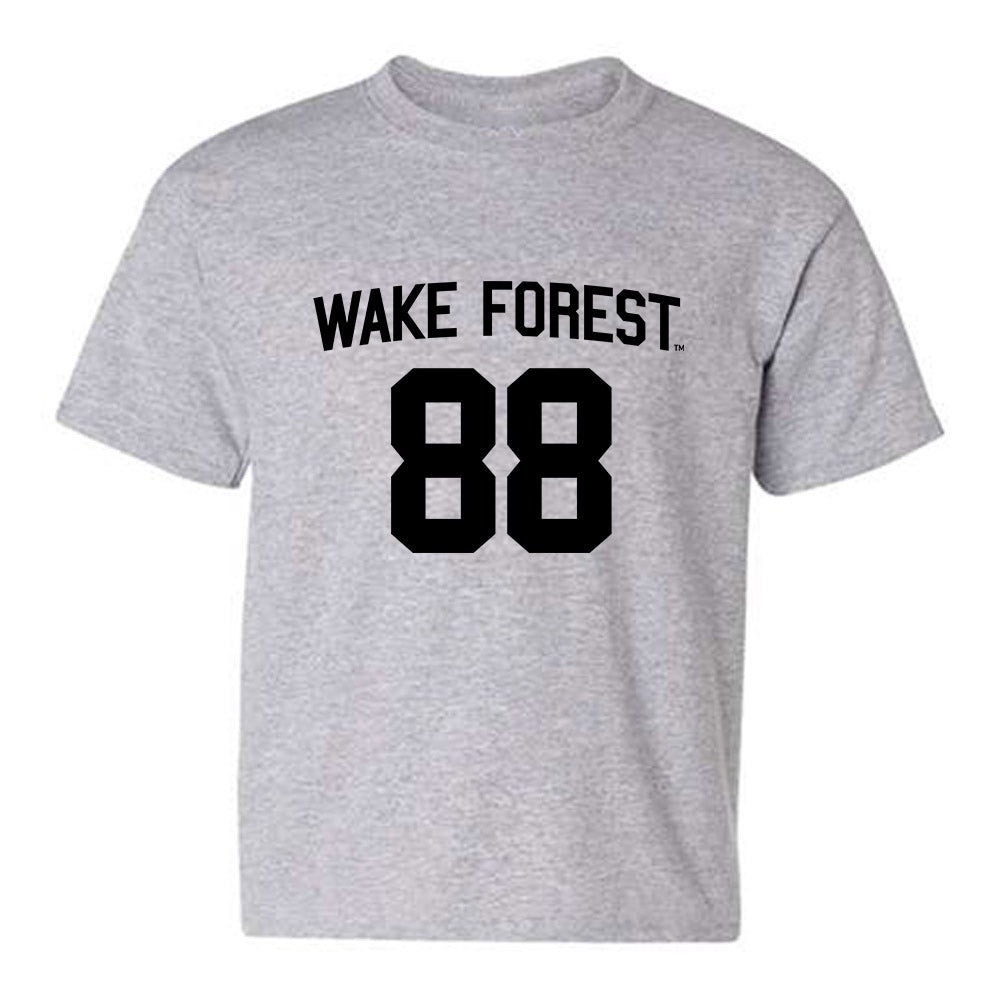 Wake Forest - NCAA Football : Bryce Kania - Generic Shersey Youth T-Shirt-0