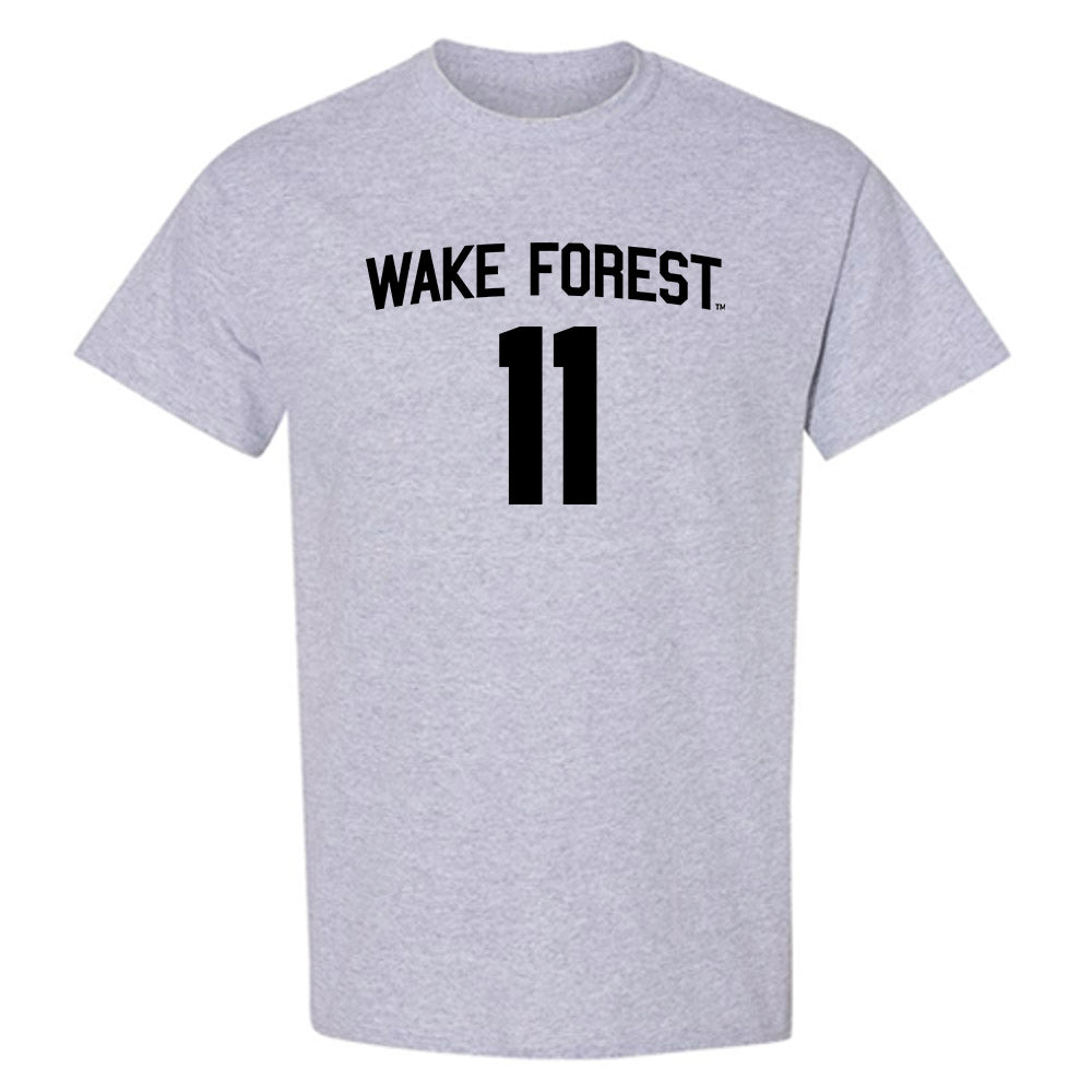 Wake Forest - NCAA Football : Nyquavion Carr - Generic Shersey T-Shirt-0