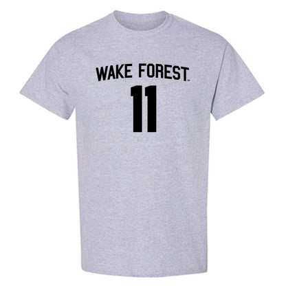 Wake Forest - NCAA Football : Nyquavion Carr - Generic Shersey T-Shirt-0