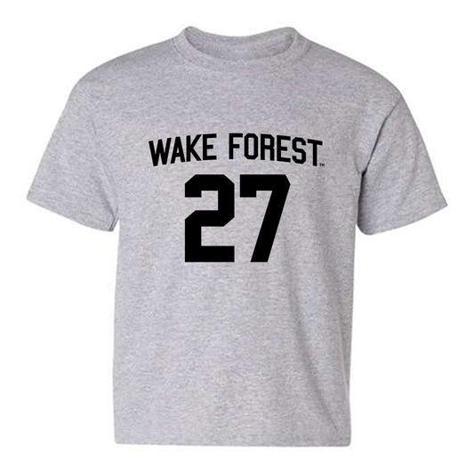 Wake Forest - NCAA Football : Ryan Henley - Generic Shersey Youth T-Shirt-0