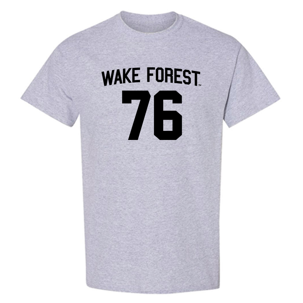 Wake Forest - NCAA Football : Fletcher Turk - Generic Shersey T-Shirt-0