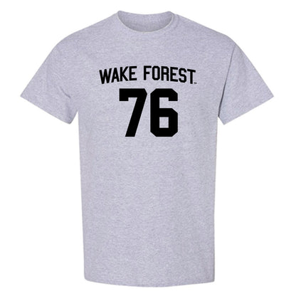 Wake Forest - NCAA Football : Fletcher Turk - Generic Shersey T-Shirt-0