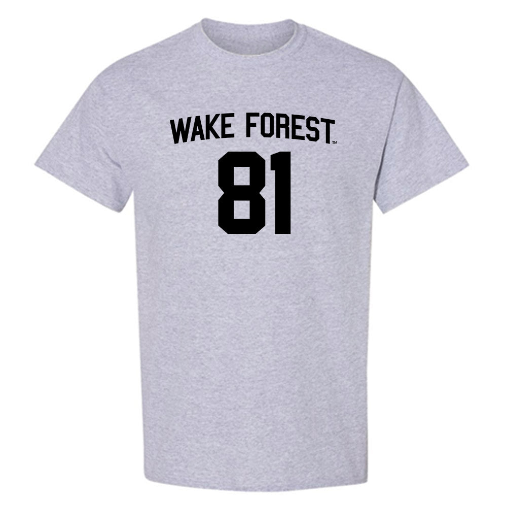 Wake Forest - NCAA Football : Landon Morris - Generic Shersey T-Shirt-0