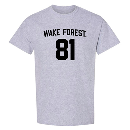 Wake Forest - NCAA Football : Landon Morris - Generic Shersey T-Shirt-0