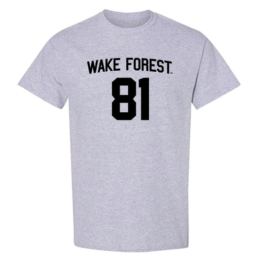 Wake Forest - NCAA Football : Landon Morris - Generic Shersey T-Shirt-0