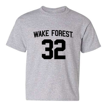 Wake Forest - NCAA Men's Soccer : Tate Lorentz - Generic Shersey Youth T-Shirt-0