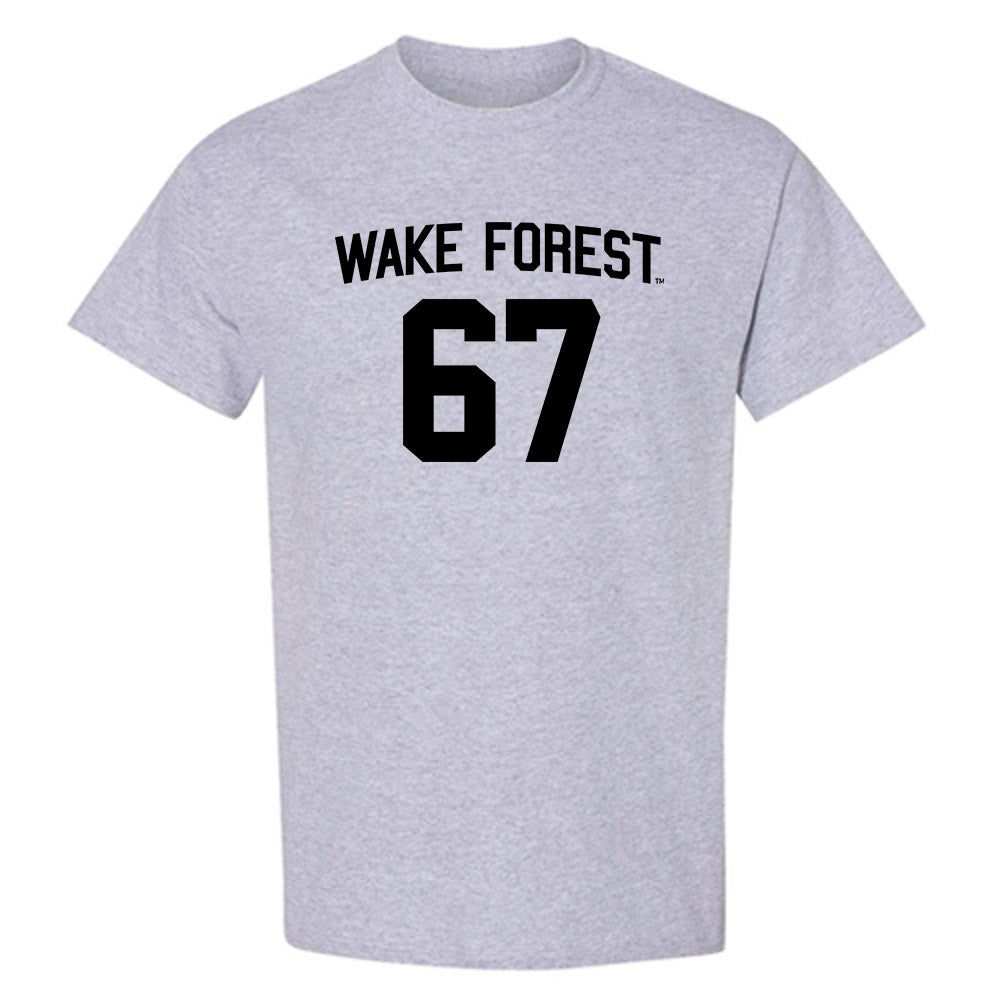 Wake Forest - NCAA Football : Elliot Demaine - Generic Shersey T-Shirt-0