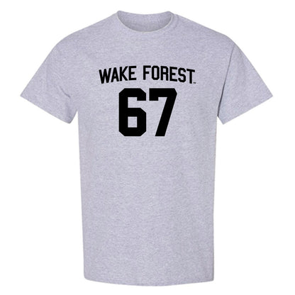 Wake Forest - NCAA Football : Elliot Demaine - Generic Shersey T-Shirt-0