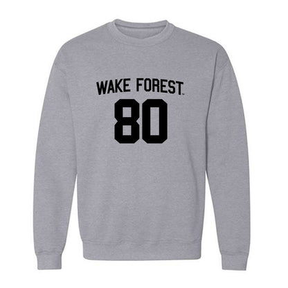 Wake Forest - NCAA Football : Braxton Winston III - Generic Shersey Crewneck Sweatshirt-0
