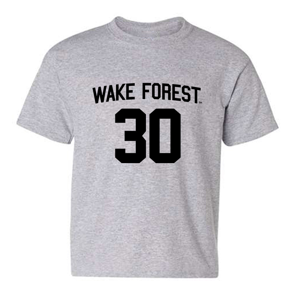 Wake Forest - NCAA Football : Jerron Blackwell - Generic Shersey Youth T-Shirt-0