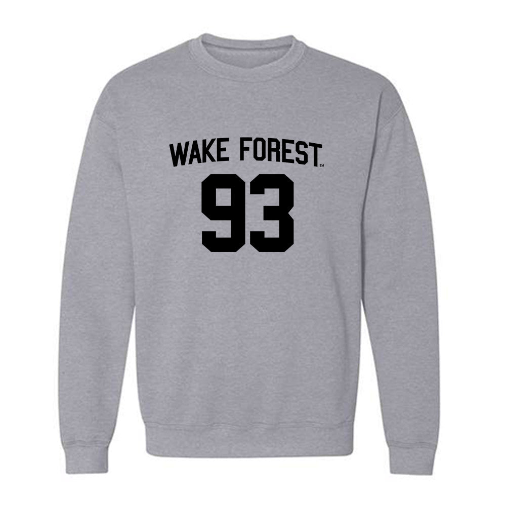 Wake Forest - NCAA Football : Cade Holles - Generic Shersey Crewneck Sweatshirt-0