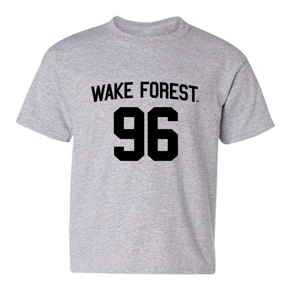 Wake Forest - NCAA Football : Cooper Long - Generic Shersey Youth T-Shirt-0