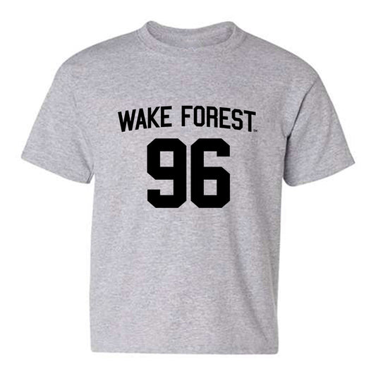 Wake Forest - NCAA Football : Cooper Long - Generic Shersey Youth T-Shirt-0