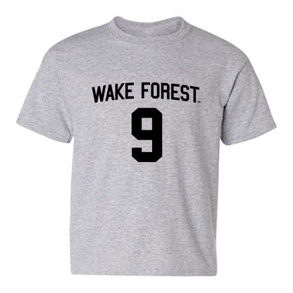 Wake Forest - NCAA Women's Volleyball : Andrea Roman - Generic Shersey Youth T-Shirt-0