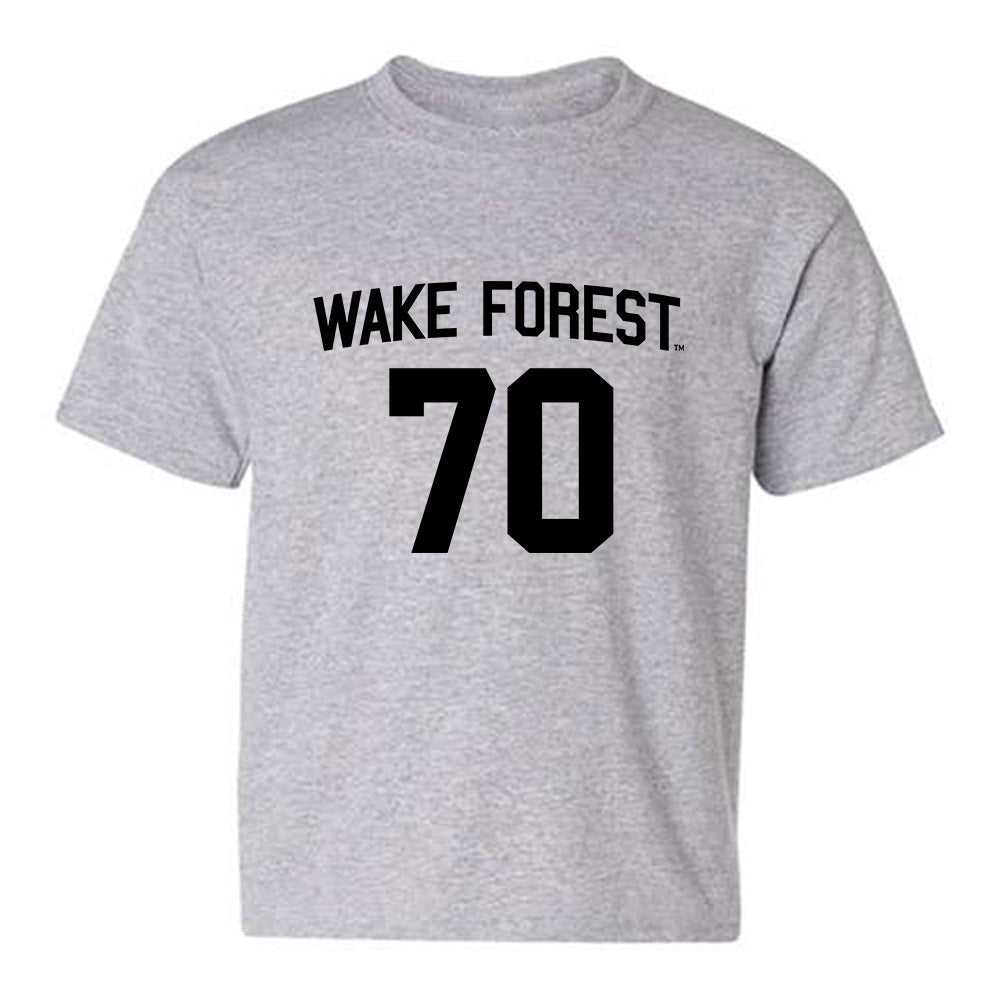 Wake Forest - NCAA Football : Will Way - Generic Shersey Youth T-Shirt-0