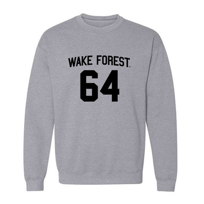 Wake Forest - NCAA Football : Dylan Durbin - Generic Shersey Crewneck Sweatshirt-0