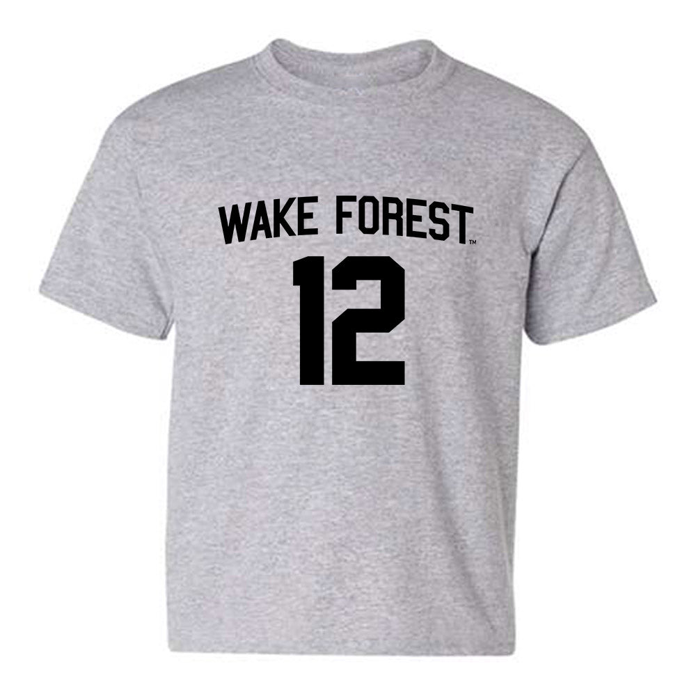 Wake Forest - NCAA Football : Kamrean Johnson - Generic Shersey Youth T-Shirt-0