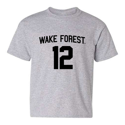 Wake Forest - NCAA Football : Kamrean Johnson - Generic Shersey Youth T-Shirt-0