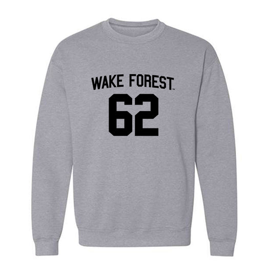 Wake Forest - NCAA Football : Jaishaun Offutt - Generic Shersey Crewneck Sweatshirt-0