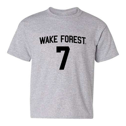 Wake Forest - NCAA Women's Volleyball : Elena Dragani - Generic Shersey Youth T-Shirt-0