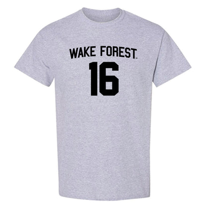 Wake Forest - NCAA Baseball : Evan Jones - Generic Shersey T-Shirt-0