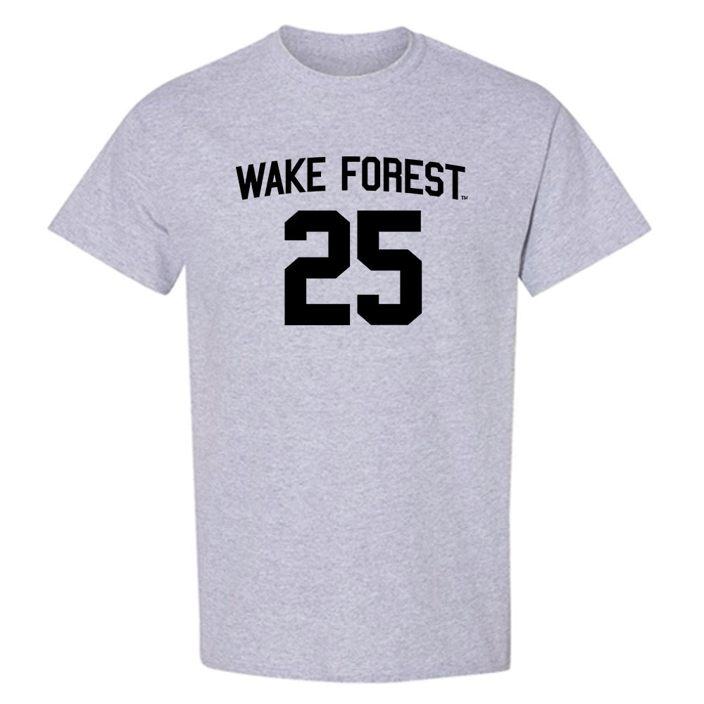 Wake Forest - NCAA Baseball : Boston Torres - Generic Shersey T-Shirt-0
