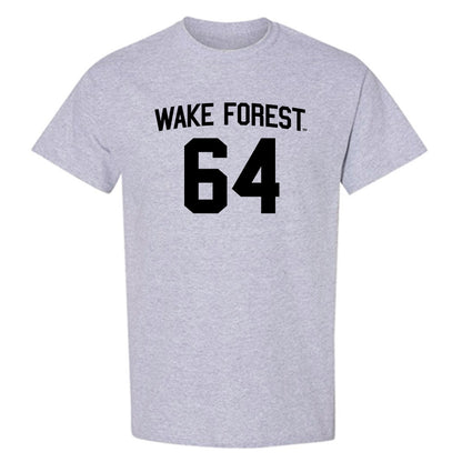 Wake Forest - NCAA Football : Ryan Berger - Generic Shersey T-Shirt-0