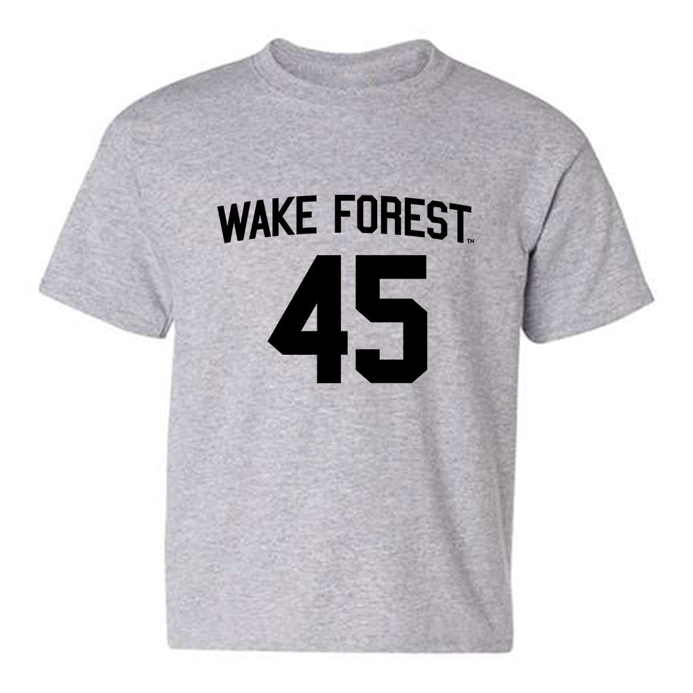 Wake Forest - NCAA Football : Ethan Hyams - Generic Shersey Youth T-Shirt-0