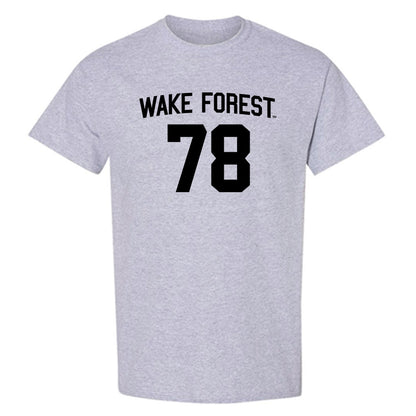 Wake Forest - NCAA Football : Jack Hines - Generic Shersey T-Shirt-0