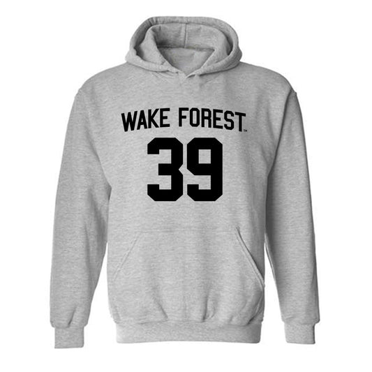 Wake Forest - NCAA Football : Mahamadou Siby - Generic Shersey Hooded Sweatshirt-0
