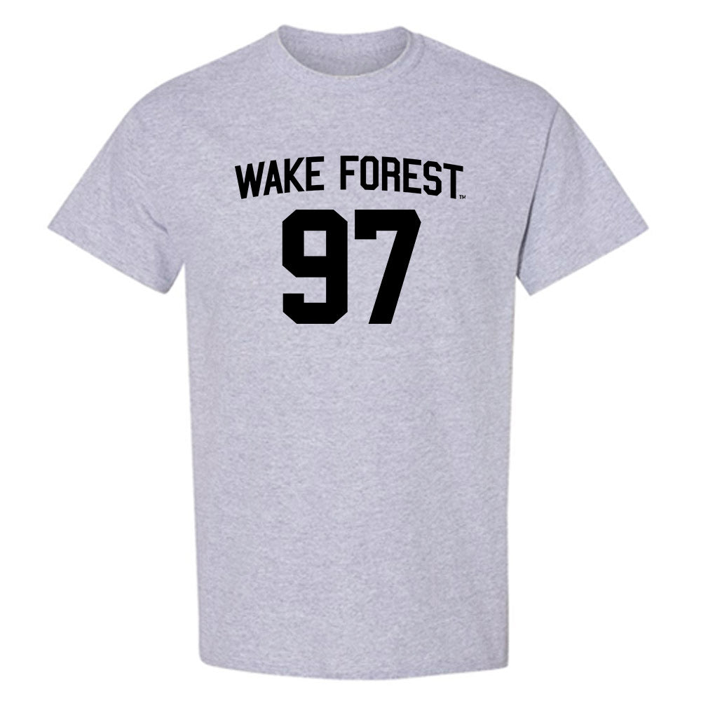 Wake Forest - NCAA Football : Matthew Herron - Generic Shersey T-Shirt-0