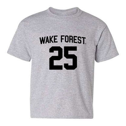 Wake Forest - NCAA Football : Josh Patterson - Generic Shersey Youth T-Shirt-0