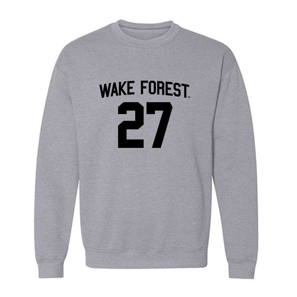 Wake Forest - NCAA Football : Ryan Henley - Generic Shersey Crewneck Sweatshirt-0