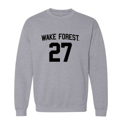 Wake Forest - NCAA Football : Ryan Henley - Generic Shersey Crewneck Sweatshirt-0