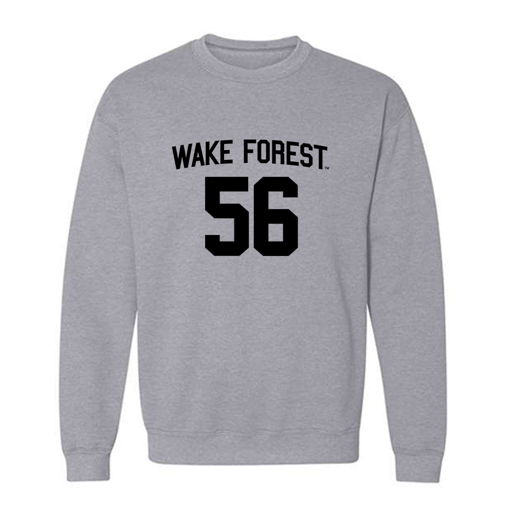 Wake Forest - NCAA Football : Ethan Calloway - Generic Shersey Crewneck Sweatshirt-0