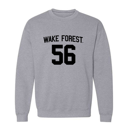 Wake Forest - NCAA Football : Ethan Calloway - Generic Shersey Crewneck Sweatshirt-0