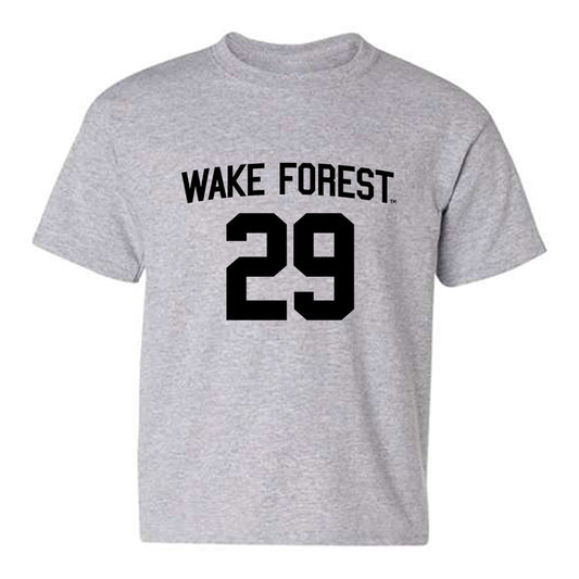 Wake Forest - NCAA Men's Soccer : Oliver Kurnik - Generic Shersey Youth T-Shirt-0