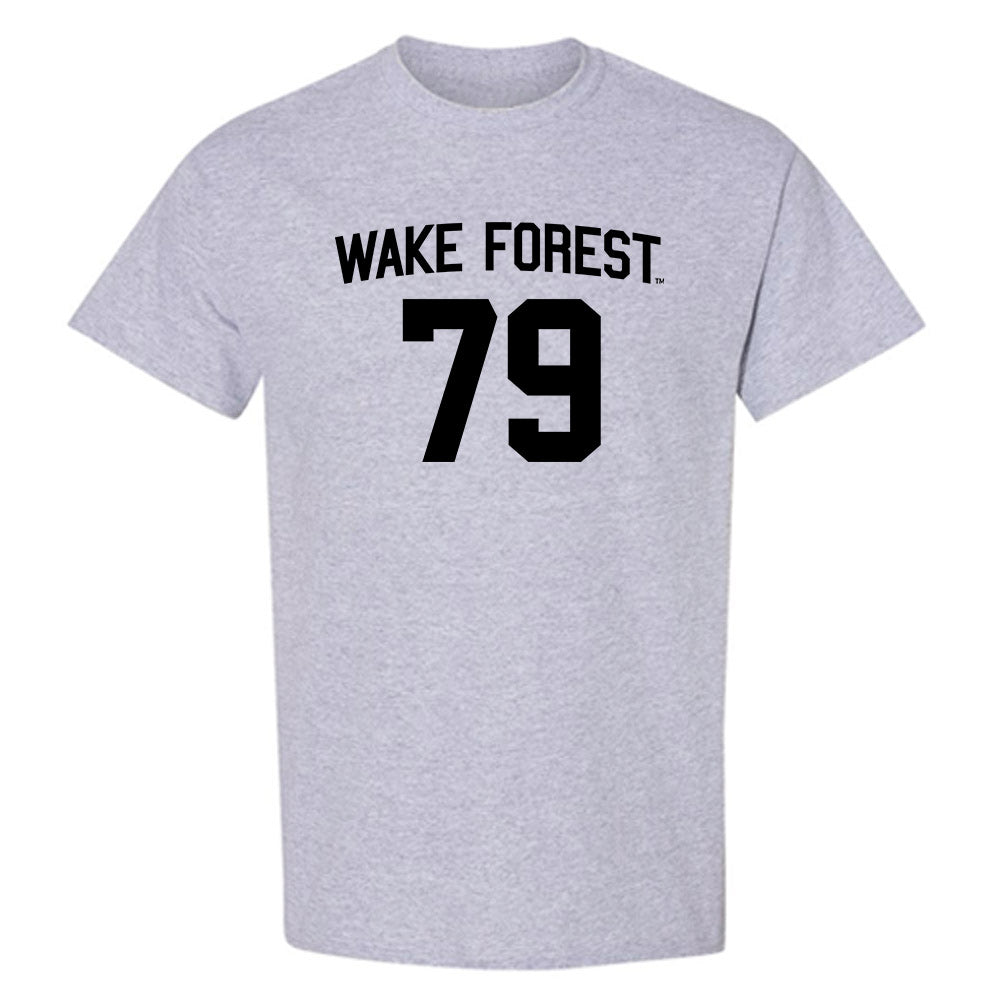 Wake Forest - NCAA Football : Langston Hogg - Generic Shersey T-Shirt-0
