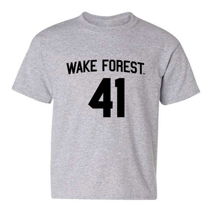 Wake Forest - NCAA Football : Kalil Townes - Generic Shersey Youth T-Shirt-0