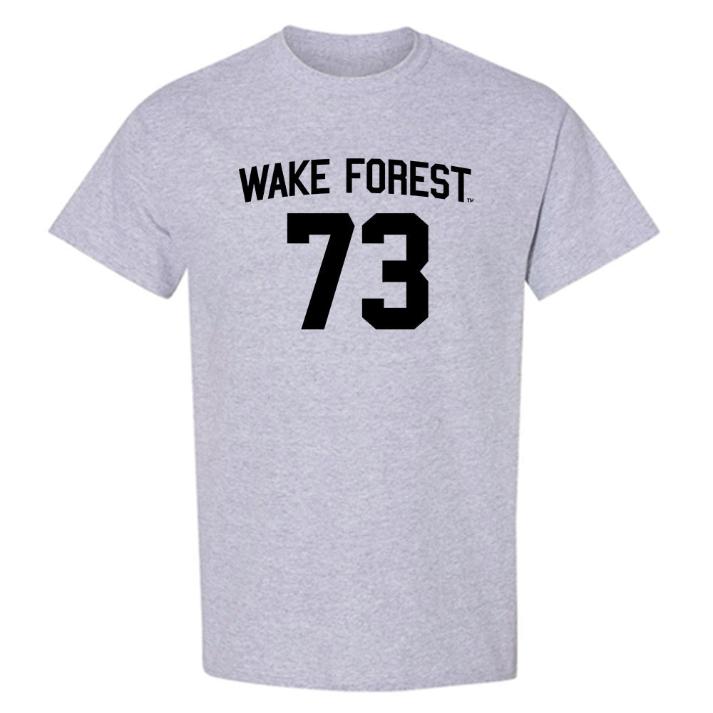 Wake Forest - NCAA Football : George Steih - Generic Shersey T-Shirt-0
