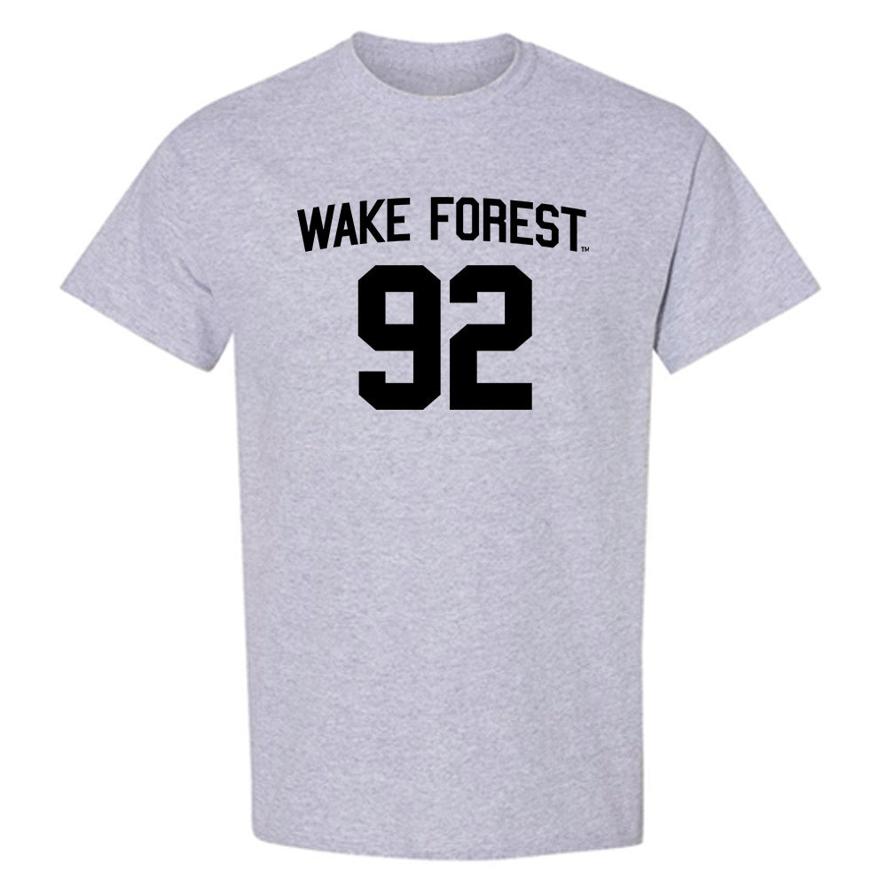 Wake Forest - NCAA Football : Sefa Sackey - Generic Shersey T-Shirt-0