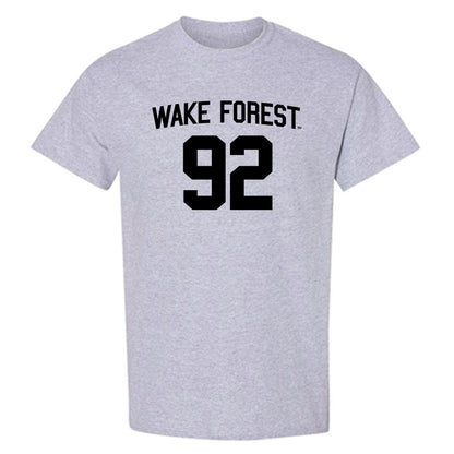 Wake Forest - NCAA Football : Sefa Sackey - Generic Shersey T-Shirt-0