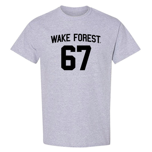 Wake Forest - NCAA Football : Elliot Demaine - Generic Shersey T-Shirt-0