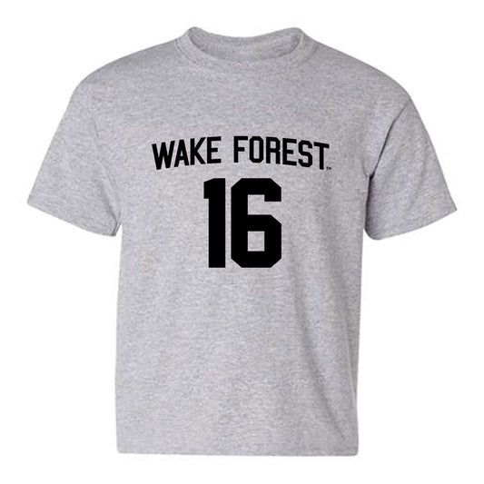 Wake Forest - NCAA Women's Volleyball : Laiya Ebo - Generic Shersey Youth T-Shirt-0